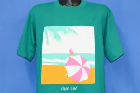 90s Cape Cod Massachusetts Beach Palm Tree t-shirt Large