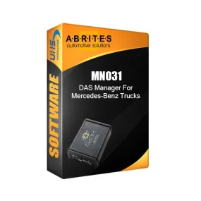 ABRITES - AVDI - MN031 - Mercedes / Maybach / Smart - DAS Manager For Mercedes-Benz Trucks
