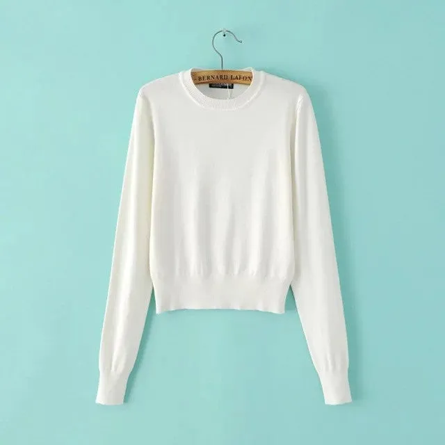 Age of Innocent Cropped Sweater