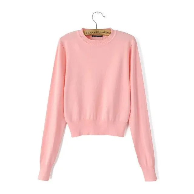 Age of Innocent Cropped Sweater