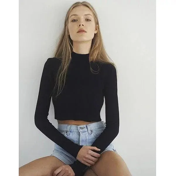 Age of Innocent Cropped Sweater