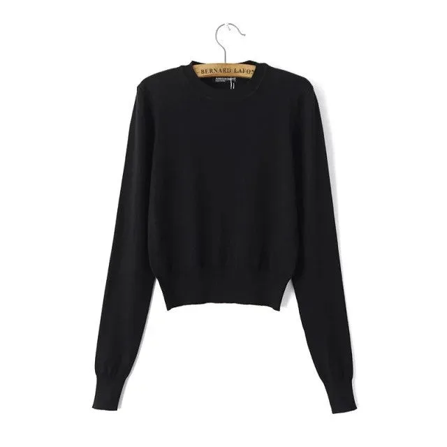 Age of Innocent Cropped Sweater