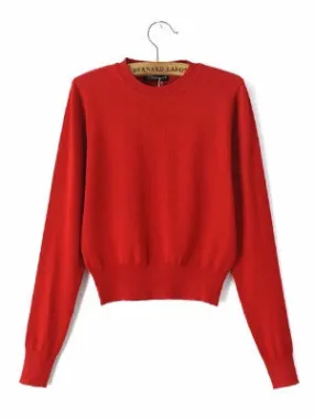 Age of Innocent Cropped Sweater