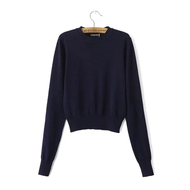 Age of Innocent Cropped Sweater