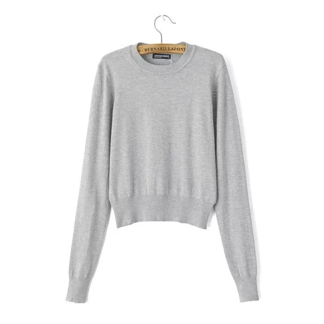 Age of Innocent Cropped Sweater
