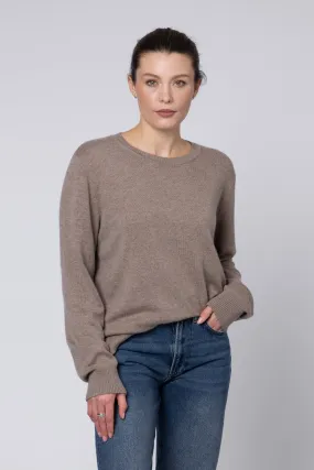 Alex Cashmere Blend Jumper (Mole)