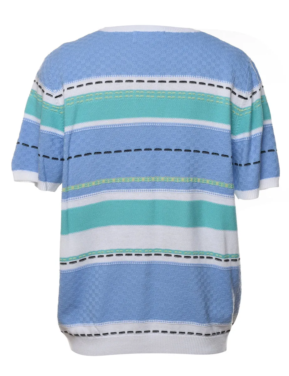 Alfred Dunner Striped Jumper - M