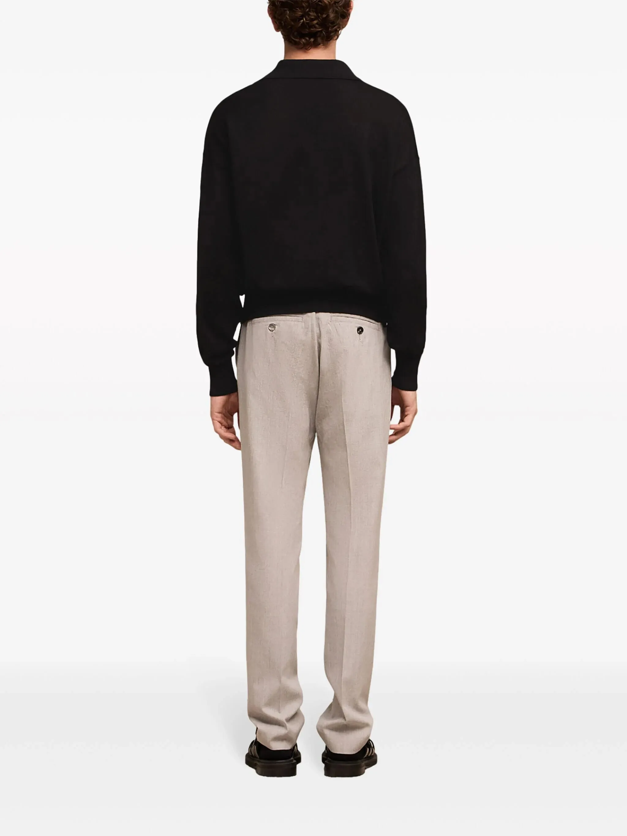 Ami de Coeur Wool Polo Jumper