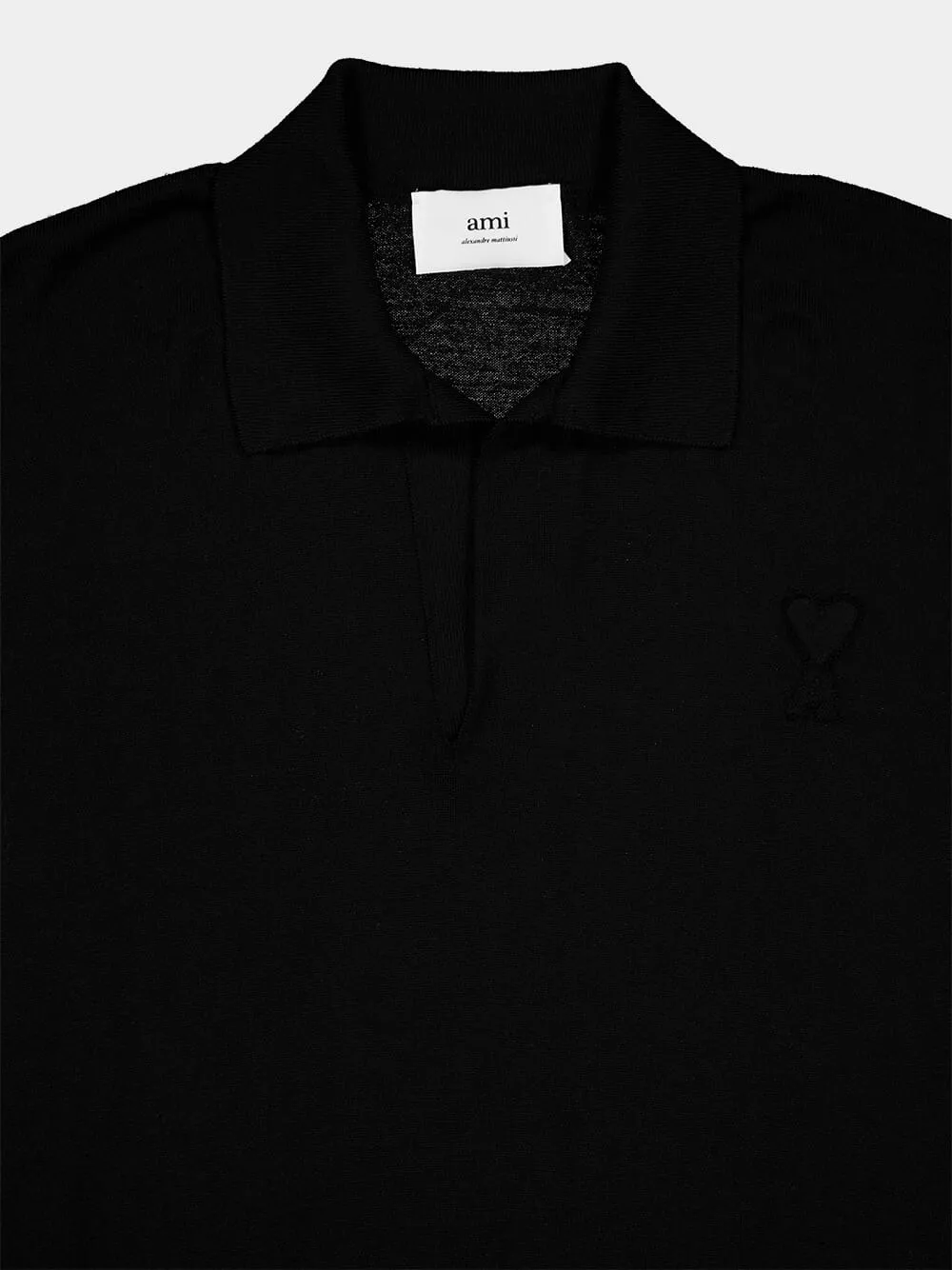 Ami de Coeur Wool Polo Jumper
