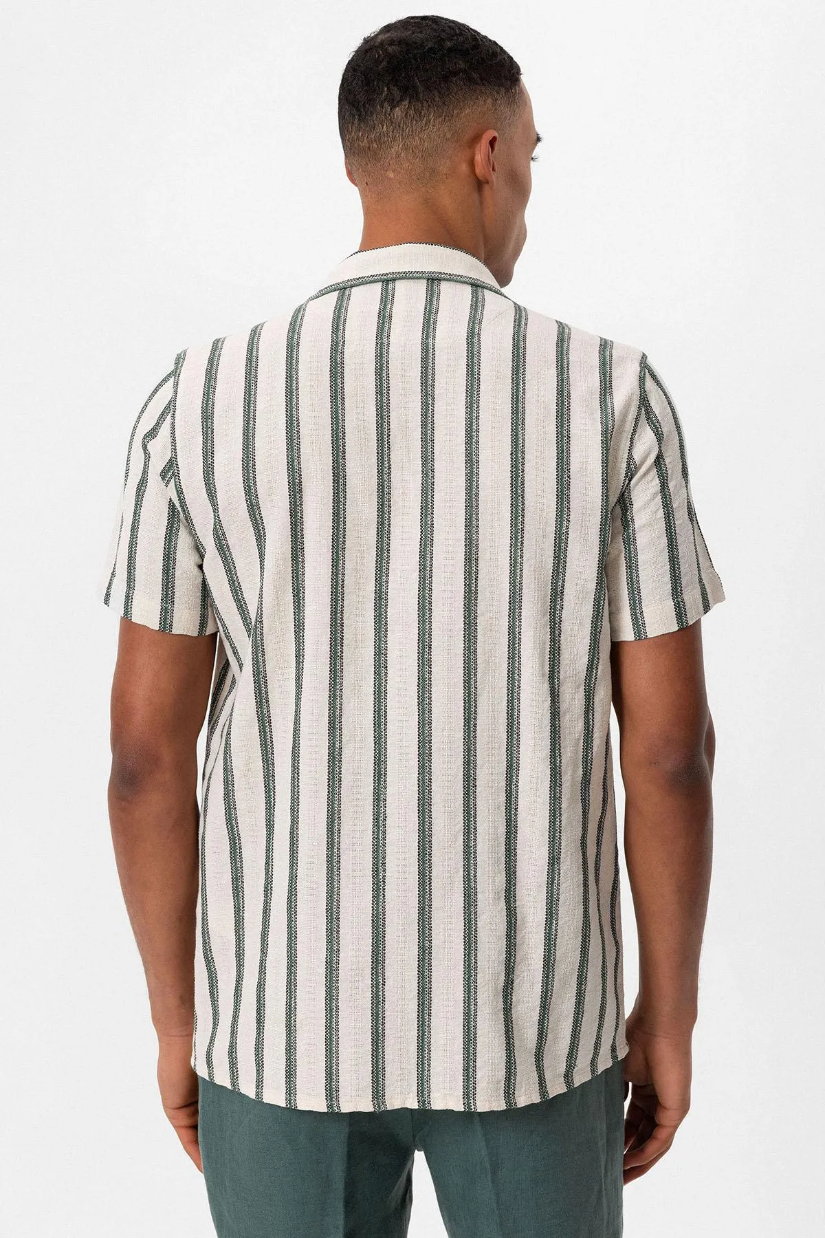 ANT Camp  Collar Striped Men's Shirt - Azuqueca de Henares
