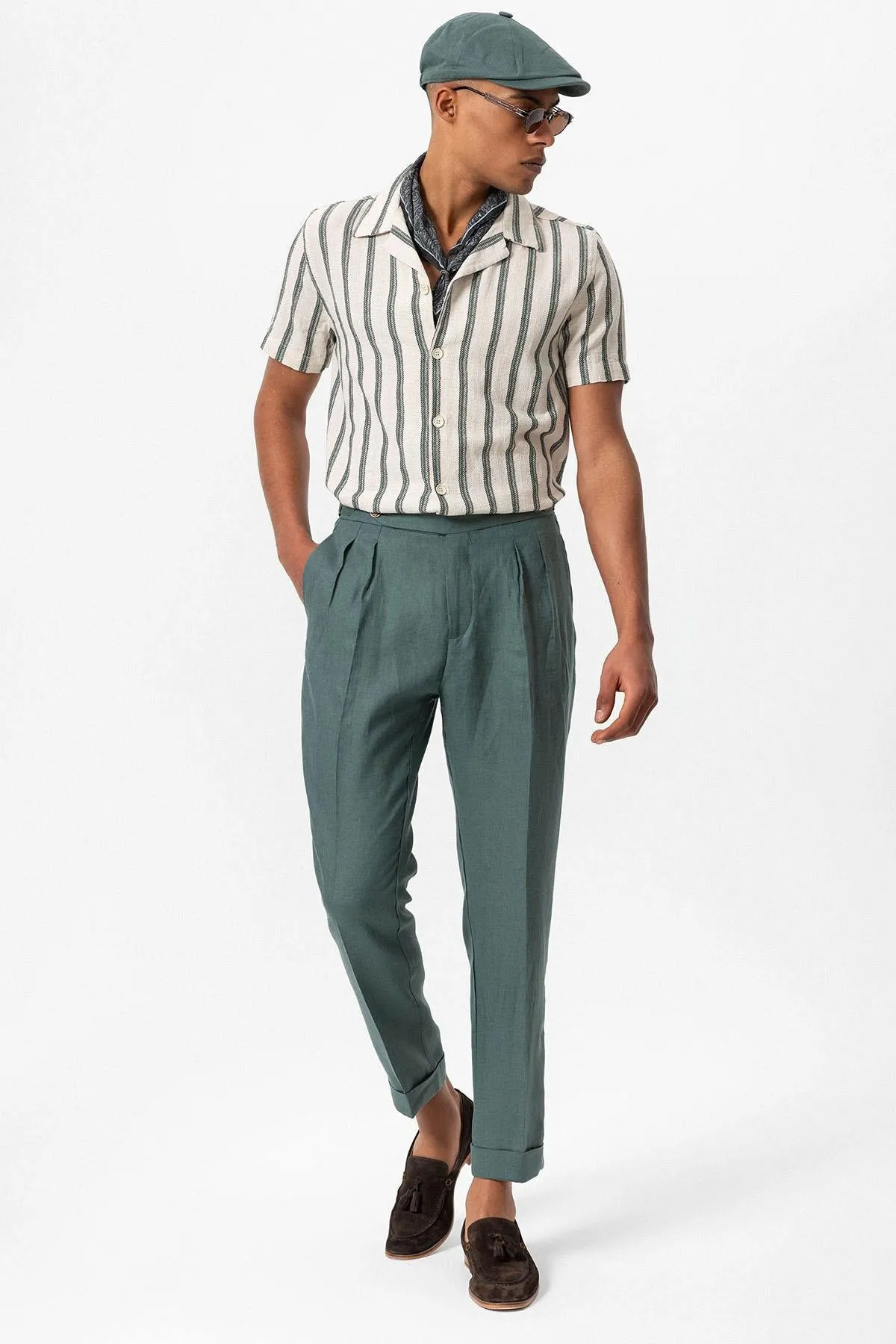 ANT Camp  Collar Striped Men's Shirt - Azuqueca de Henares
