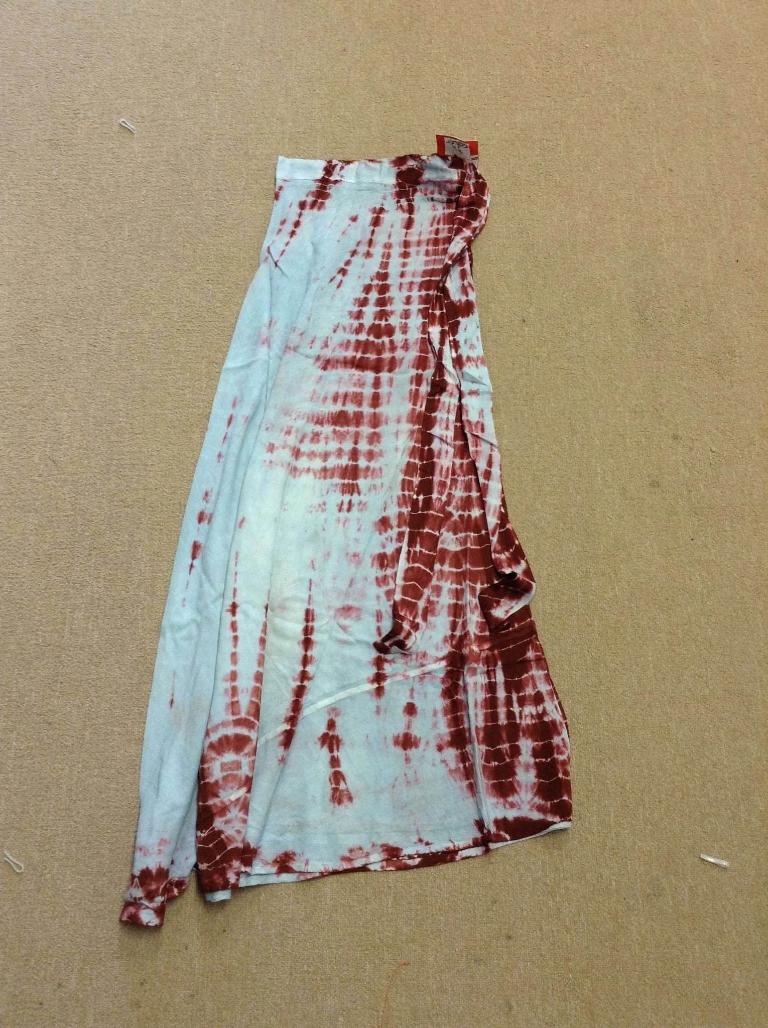 Assorted Long Tie-Dye Wrap Skirts
