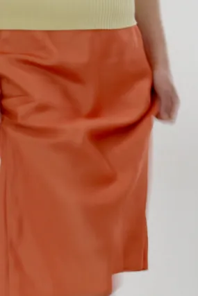 BAUM UND PFERDGARTEN SANNE SATIN MIDI SKIRT