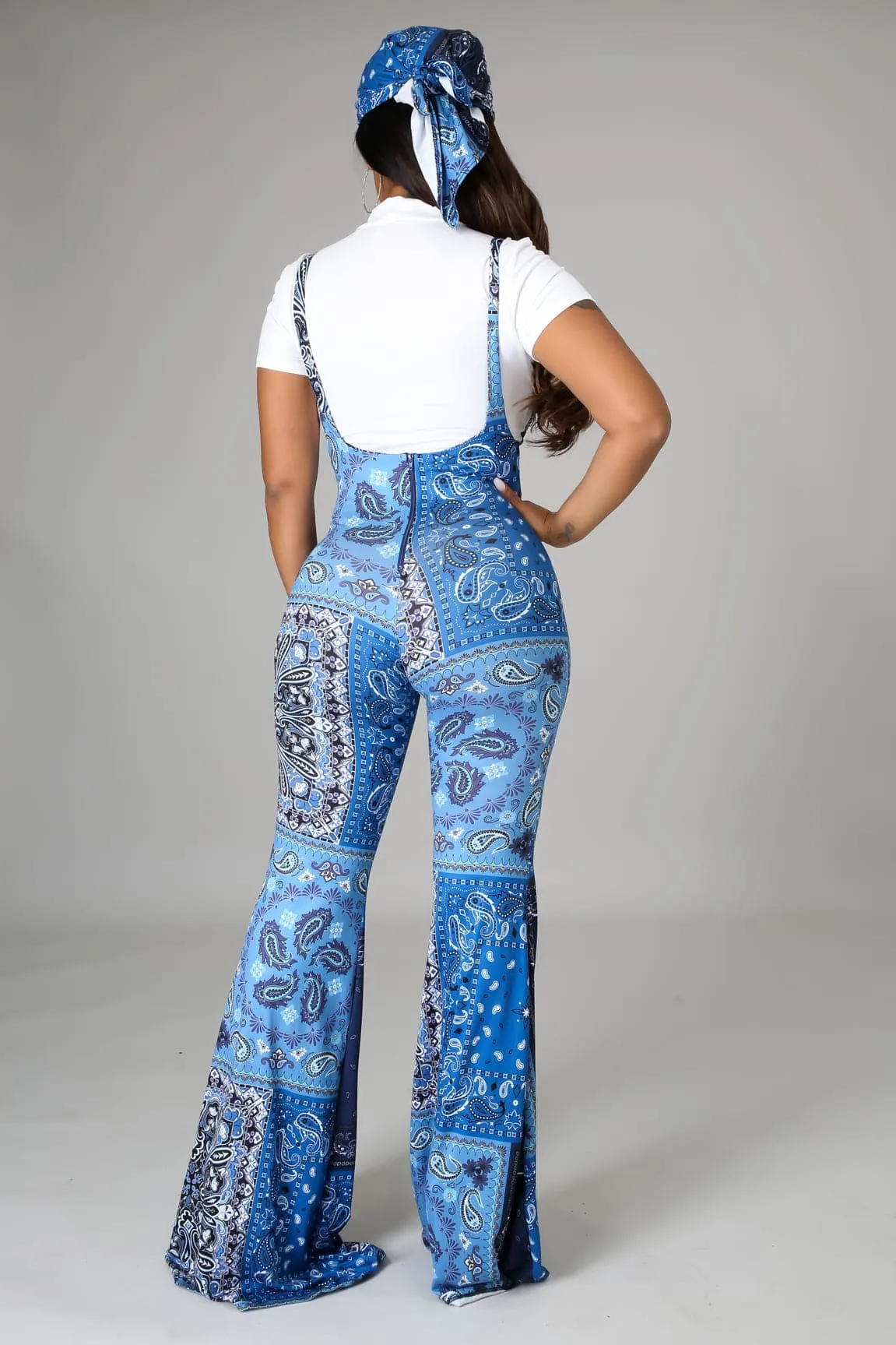 Bell Bottom Overall Set