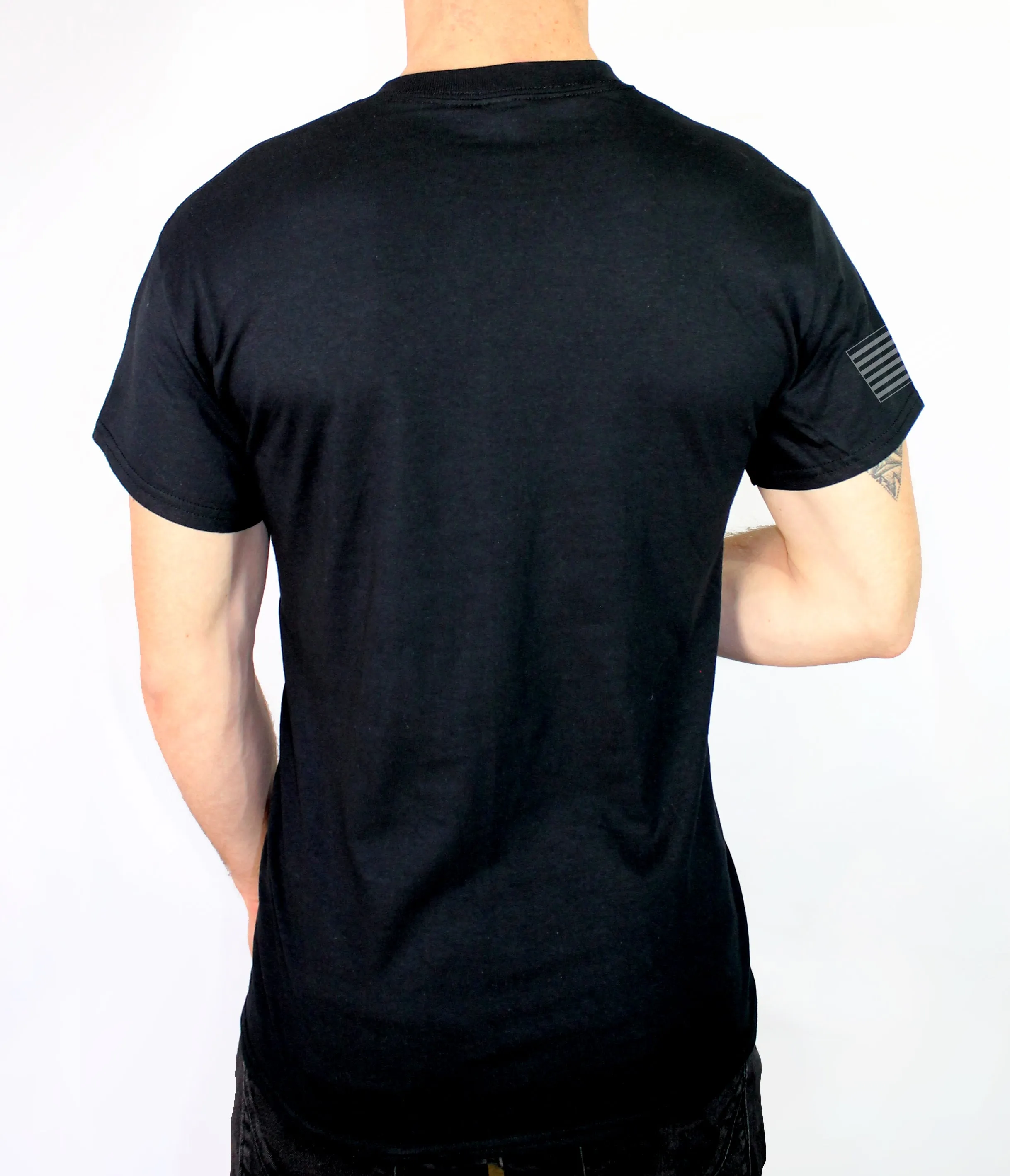 Berserker Front Crest Black 50-50 Blend Unisex Short Sleeve Shirt