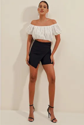 BGD Women Short Skirt - Black - Avondale