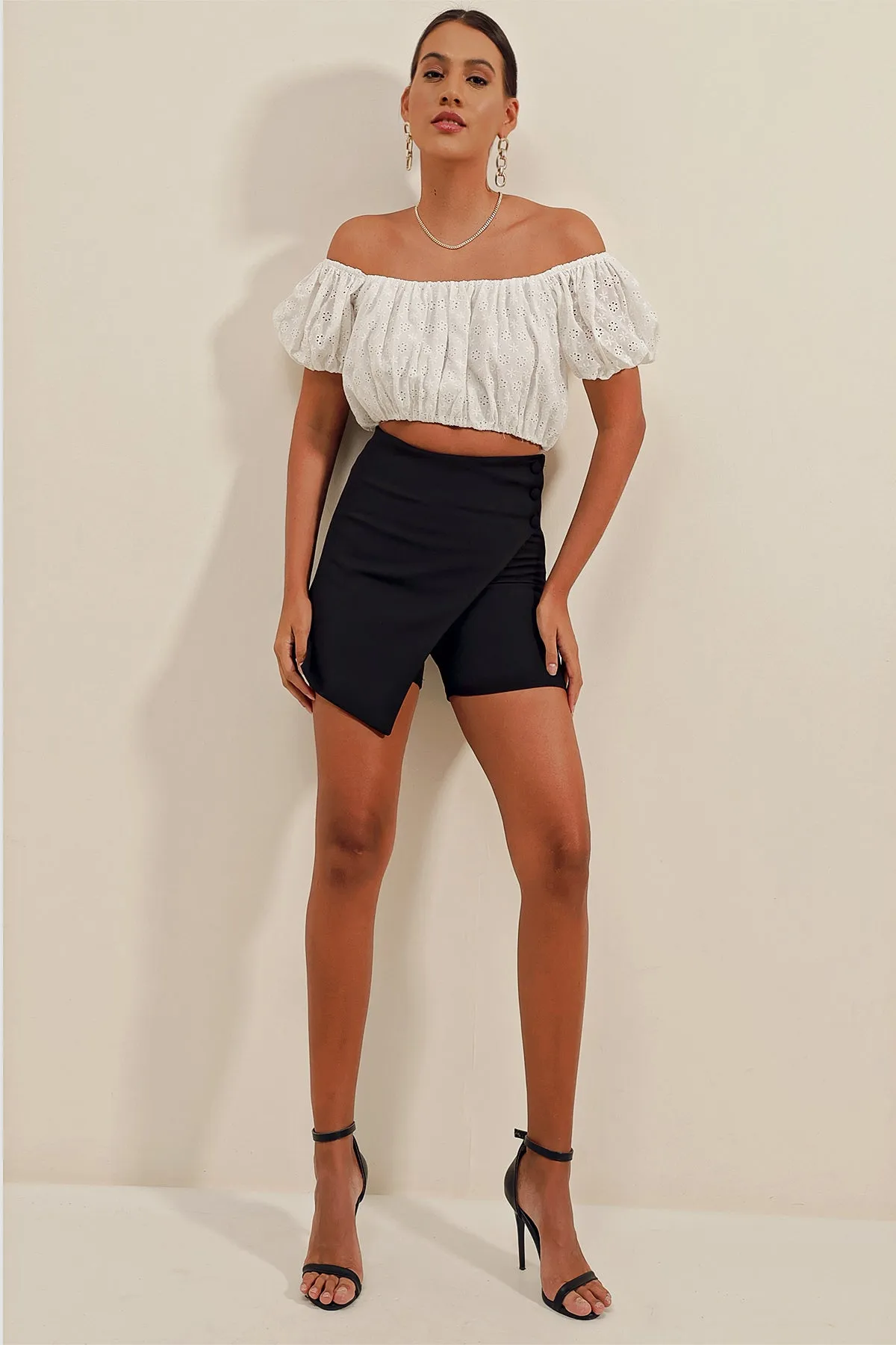 BGD Women Short Skirt - Black - Avondale