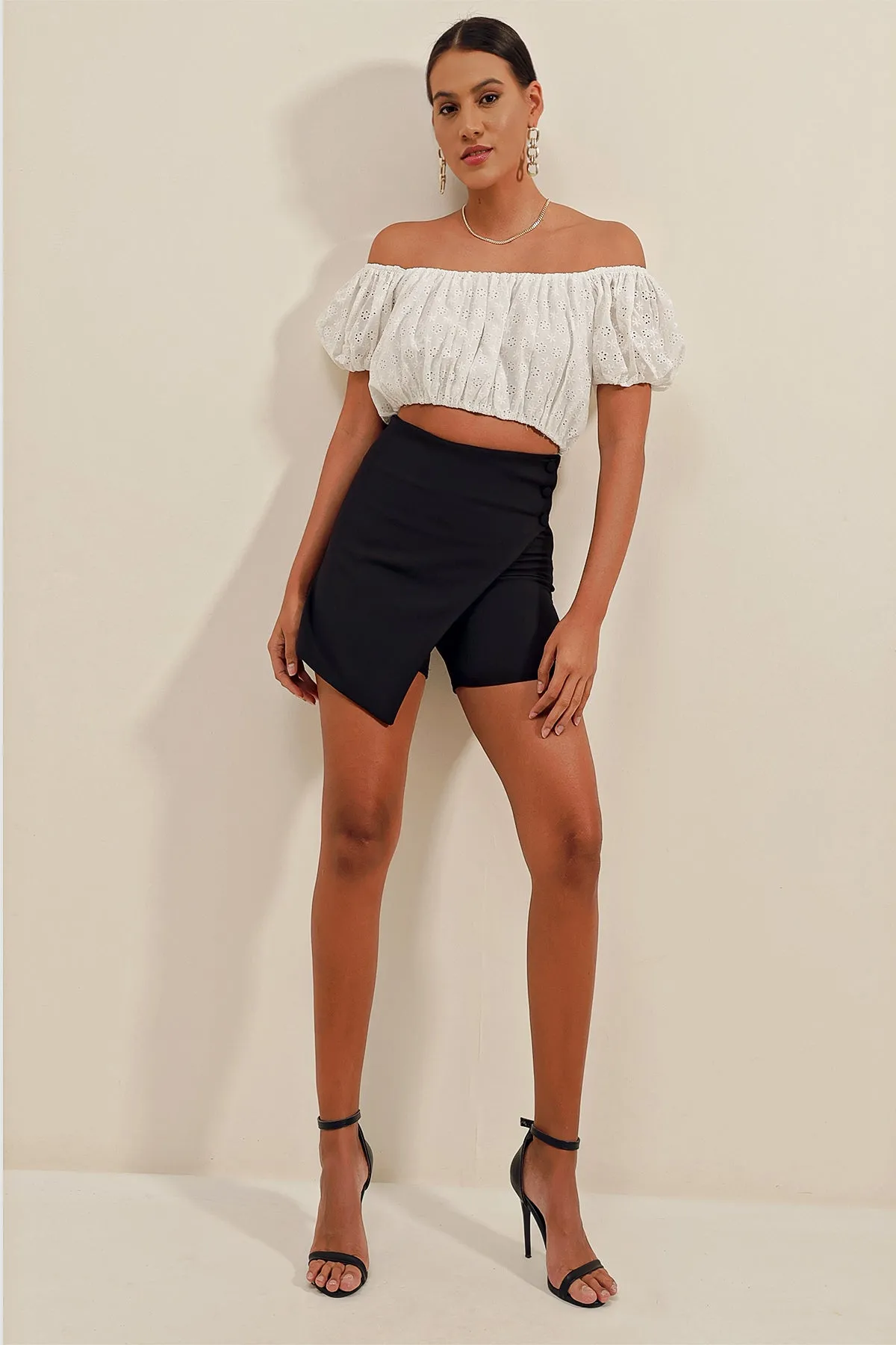 BGD Women Short Skirt - Black - Avondale