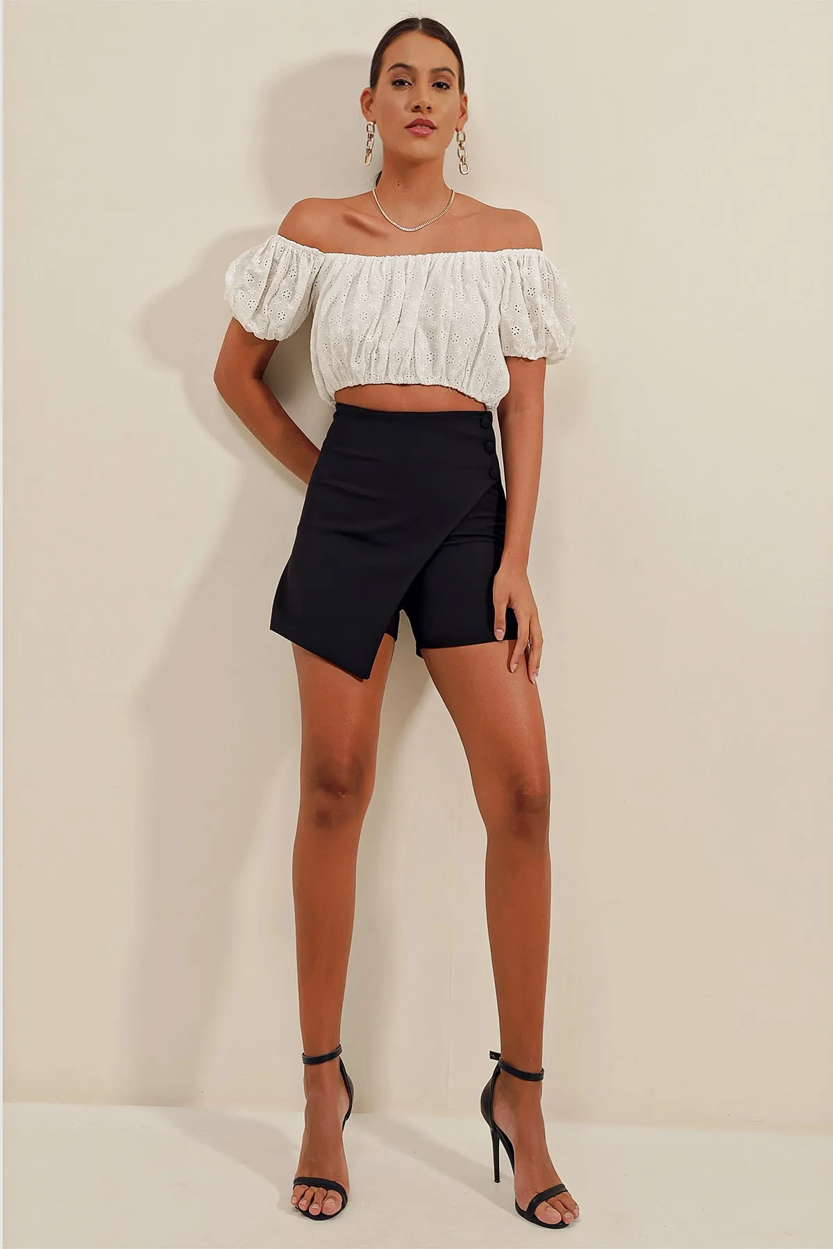 BGD Women Short Skirt - Black - Avondale