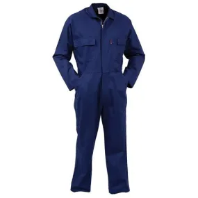 Bison Long Sleeve Cotton Zipped Overalls
