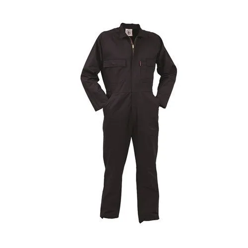 Bison Long Sleeve Cotton Zipped Overalls