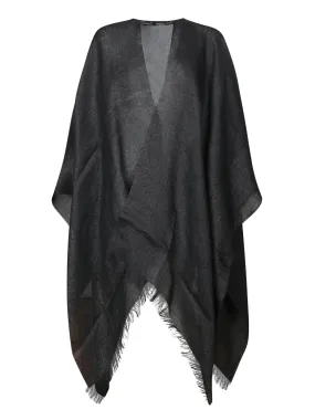 Black Fringe Cape