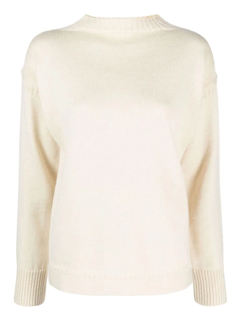 Boat-neck jumper