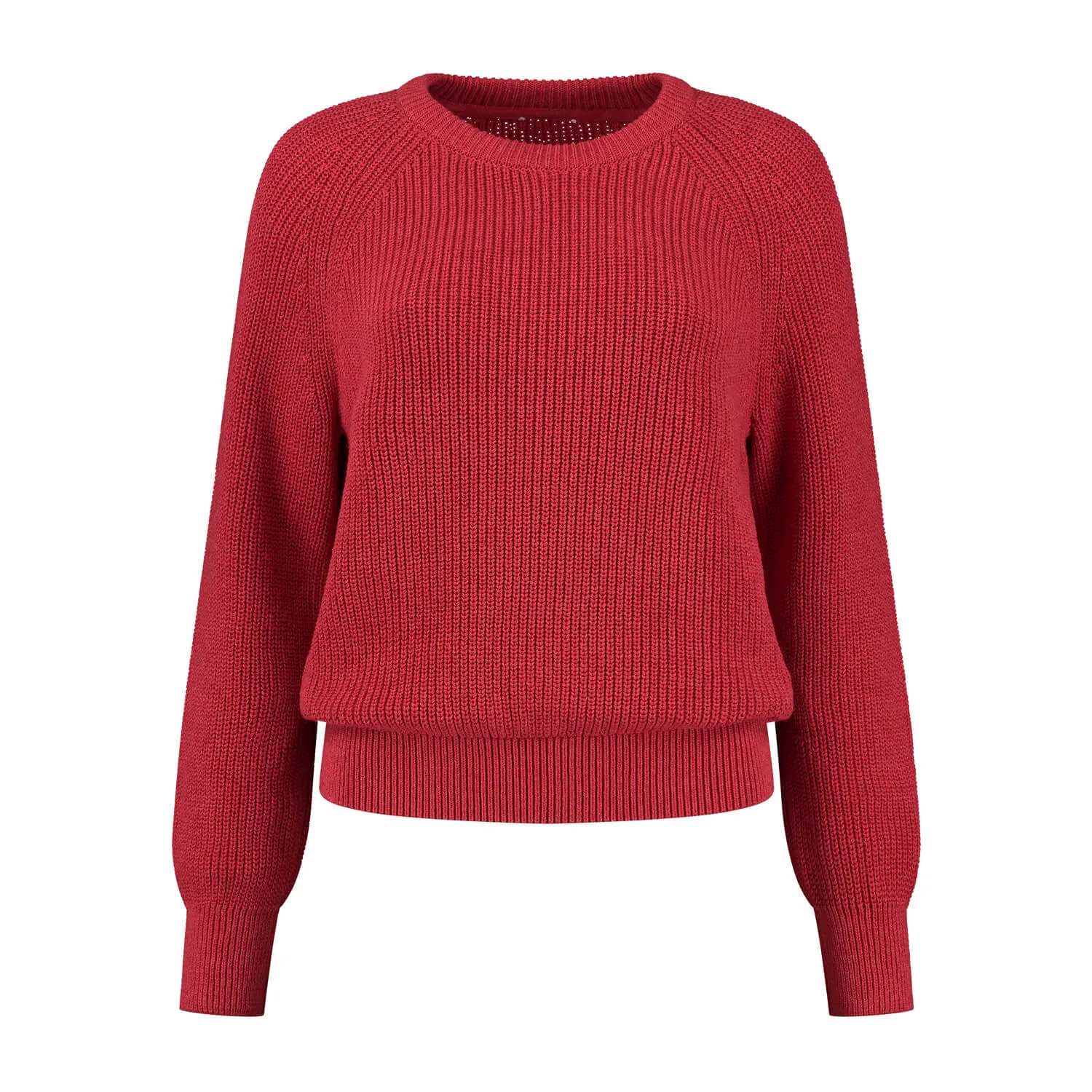 Bobby Knitted Jumper Raspberry Red
