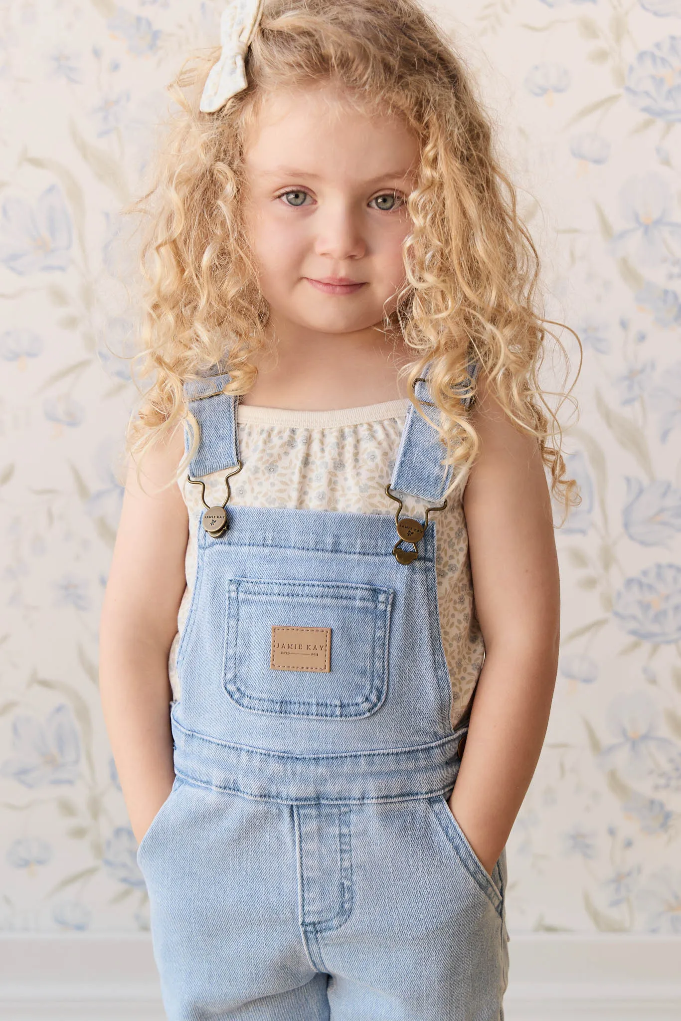 Bonnie Overall - Washed Denim