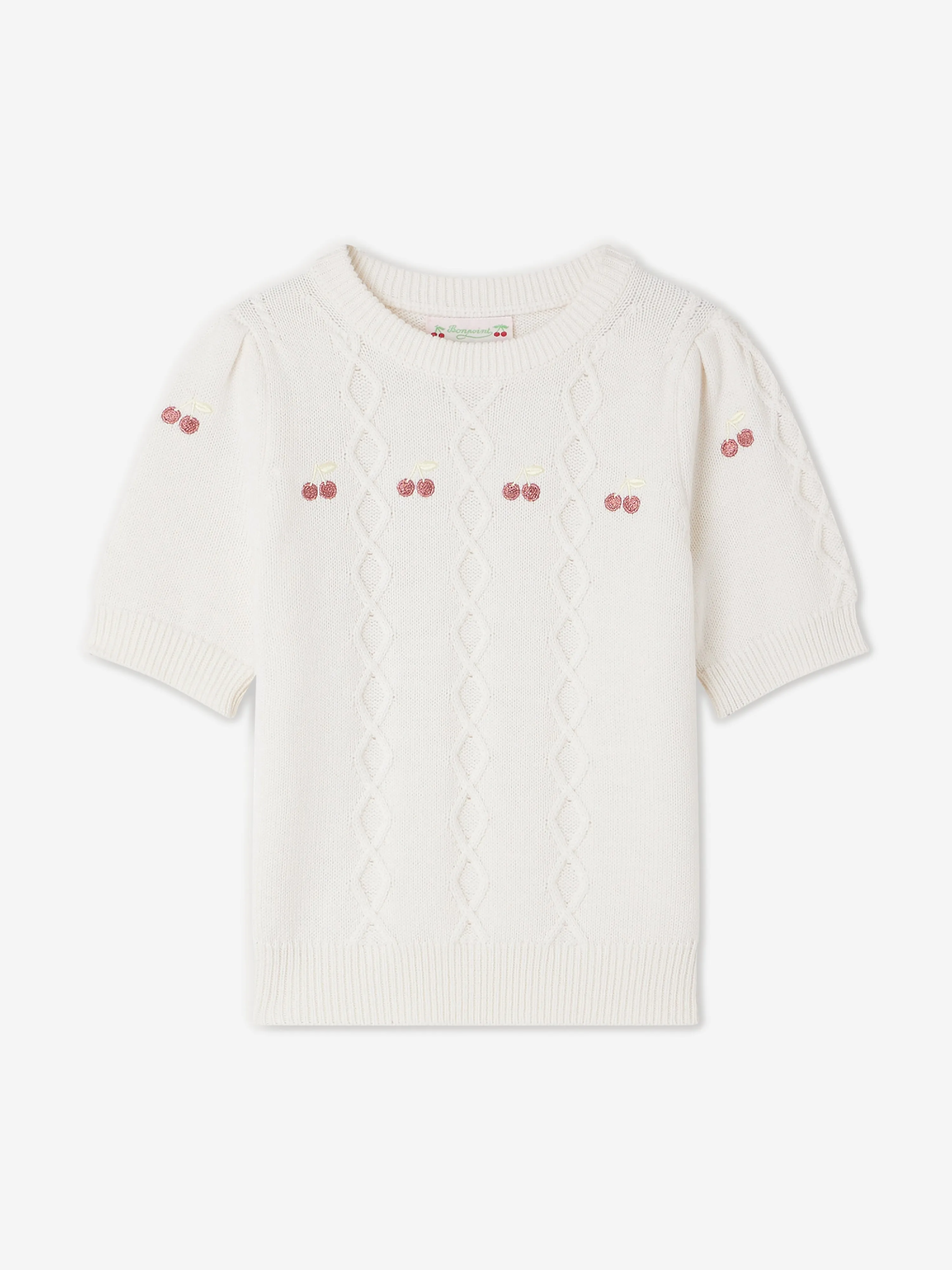 Bonpoint Girls Alphonza Jumper in White