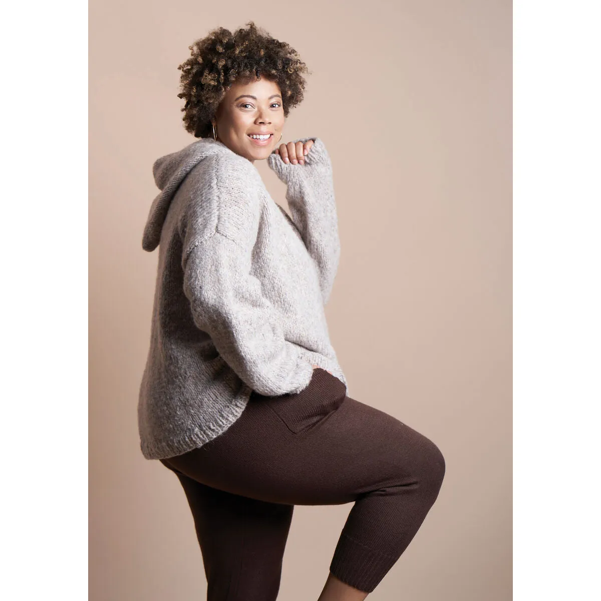 Bree Sweater Kit from 4 Projects - Brushed Fleece by Quail Studio