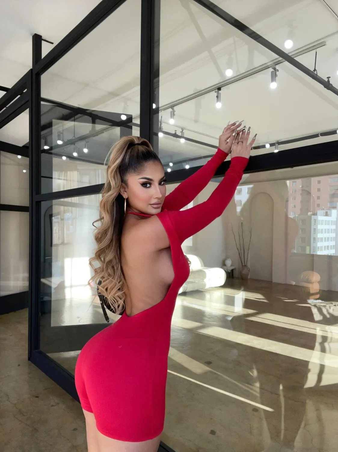 Brendaya Romper (Red)