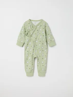 Bunny Print Baby Romper