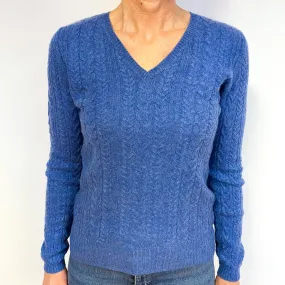 Cashmere V-Neck Jumper Medium