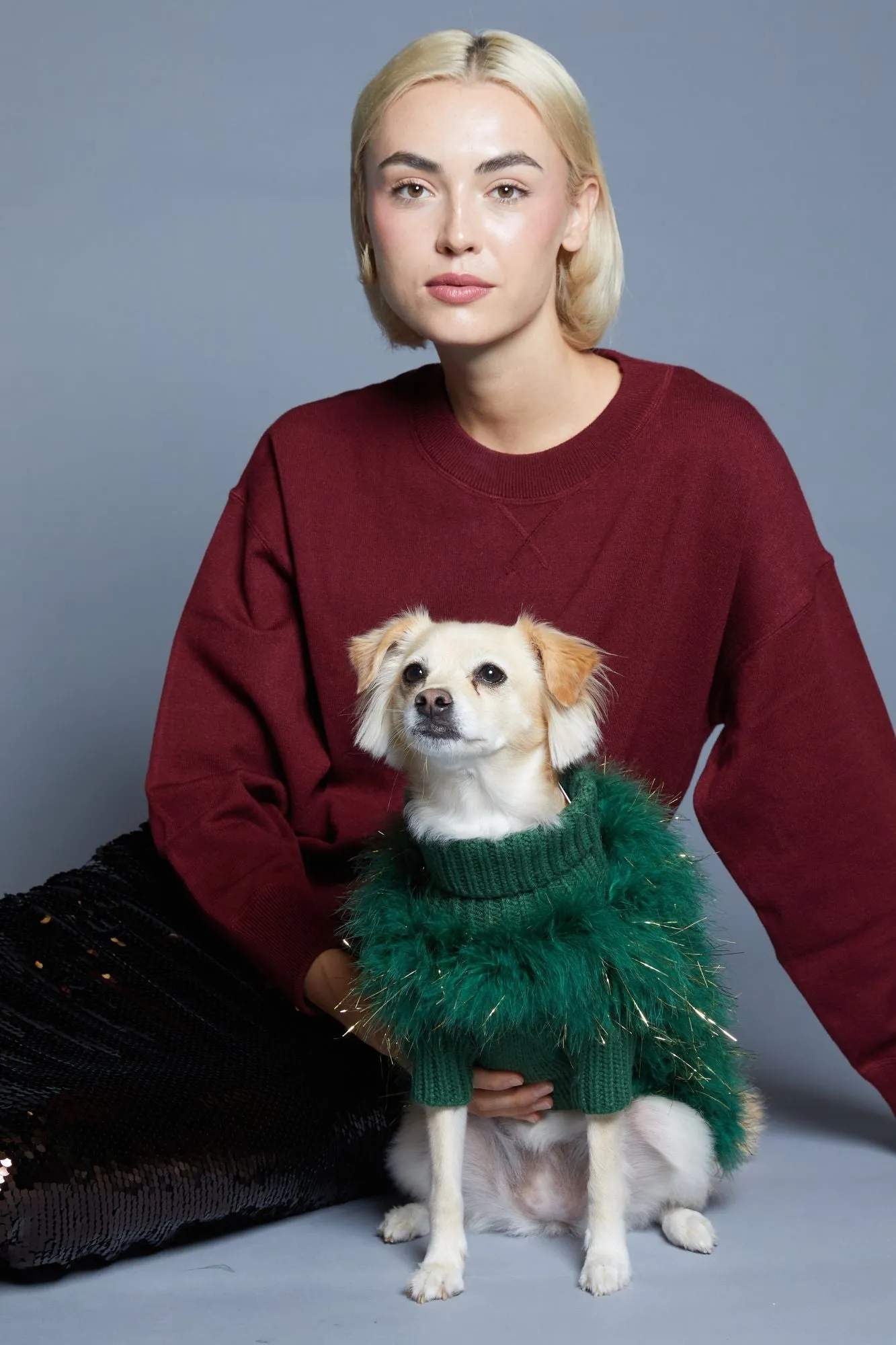 Christian Cowan Holiday Glitz Jumper