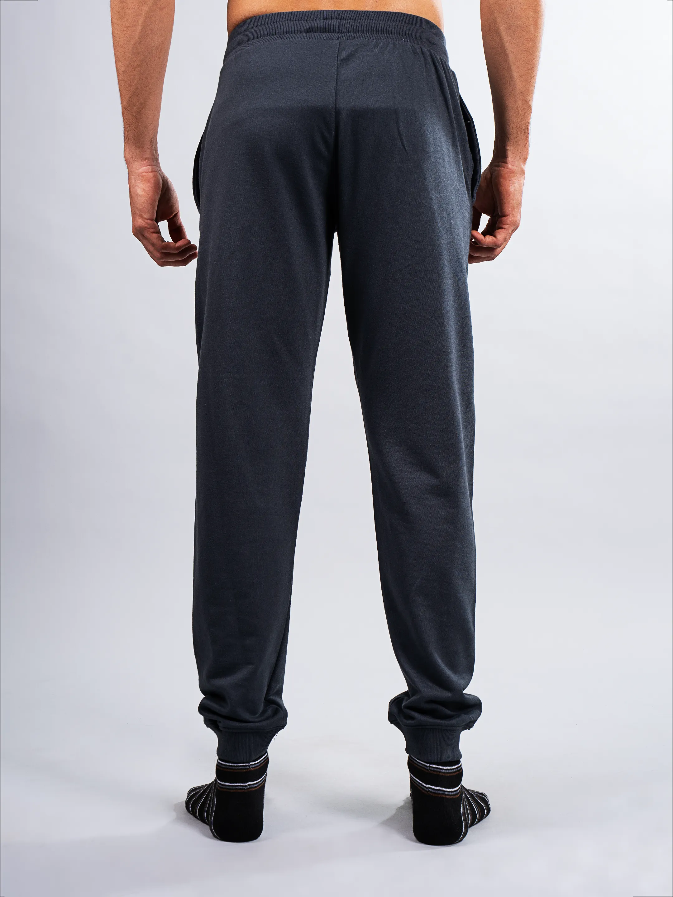 Classic Regular Dark Grey Joggers | FabDone