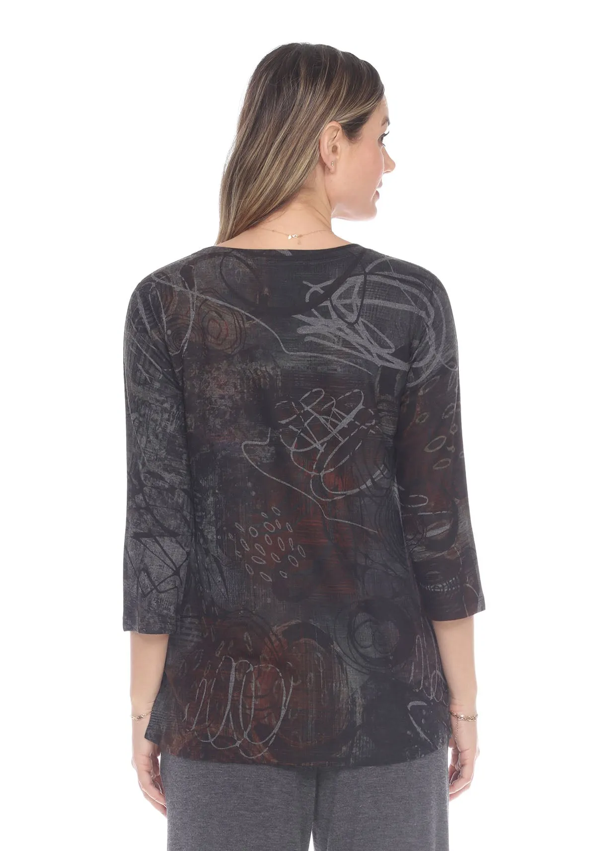 Color Shades Top - INOAH T1137CH-FF66