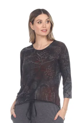 Color Shades Top - INOAH T1137CH-FF66