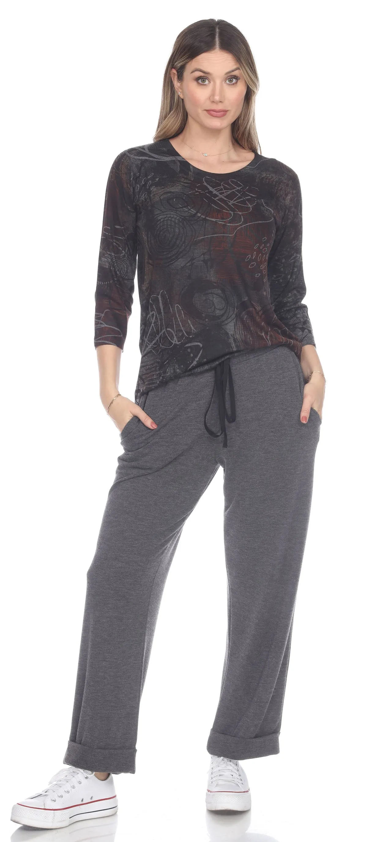 Color Shades Top - INOAH T1137CH-FF66