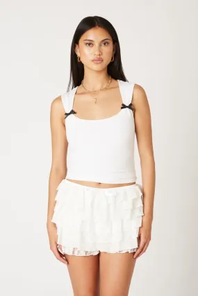 Coquette Knit Top