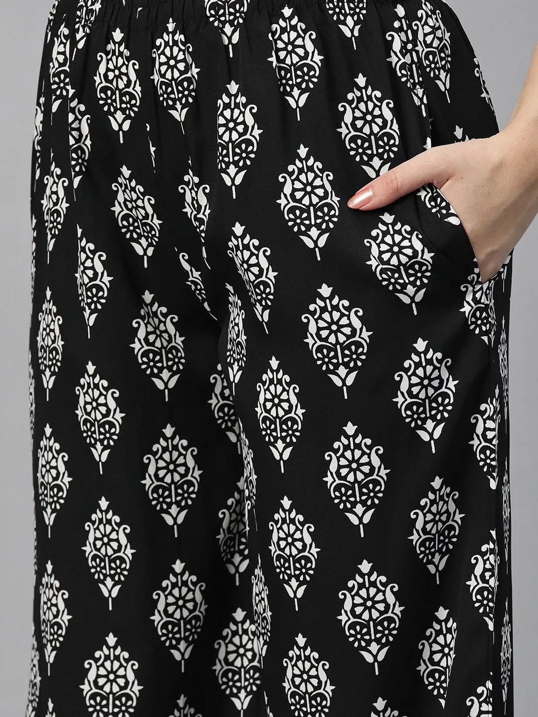 Cottinfab Women Ethnic Motifs Printed Ethnic Co-Ords