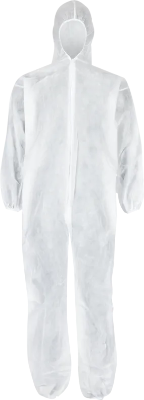 Disposable Overall Zip with Hood