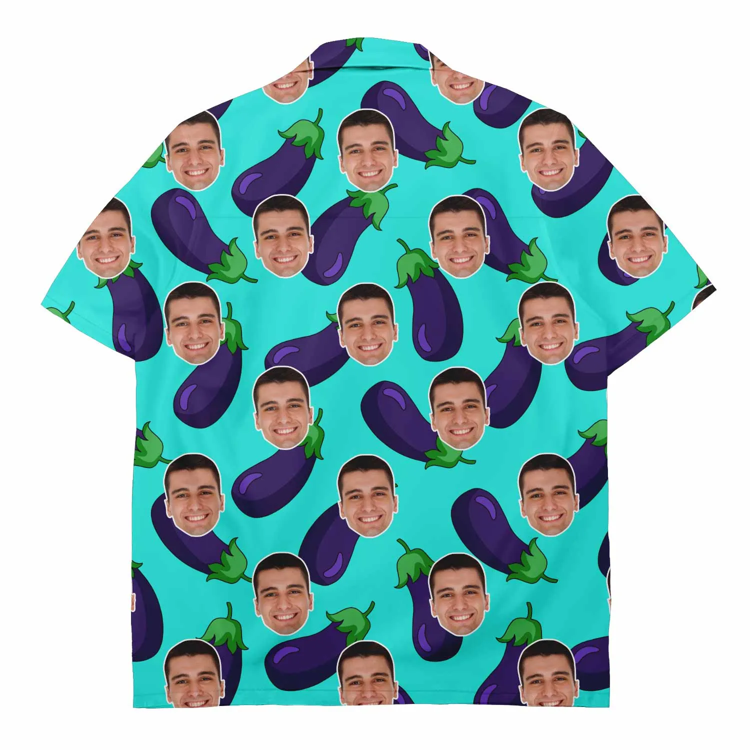 Eggplant Custom Hawaiian Shirt