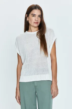 Esperanza Open Knit Top - Ivory