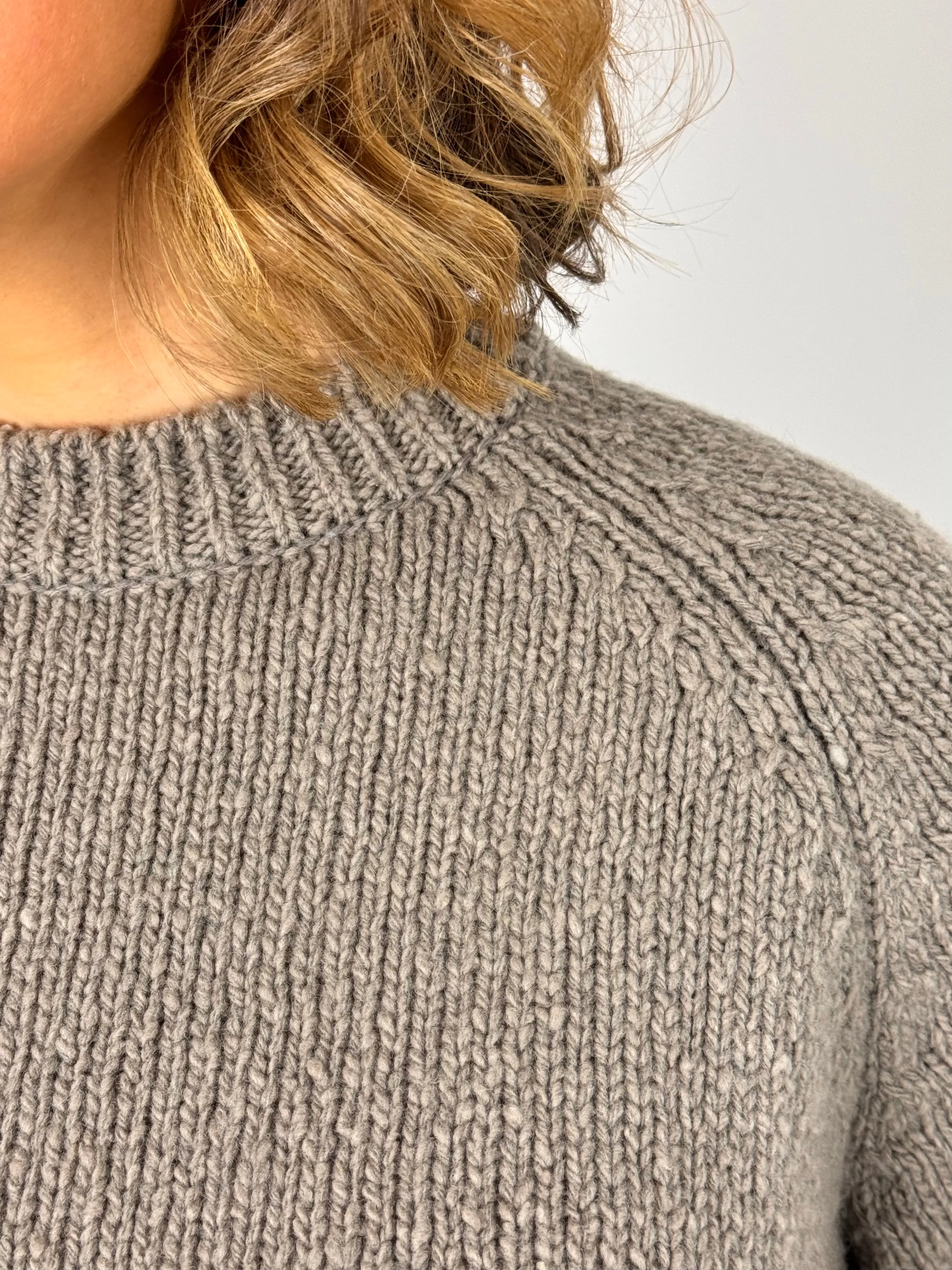 Evam Eva Raglan Jumper Mocha