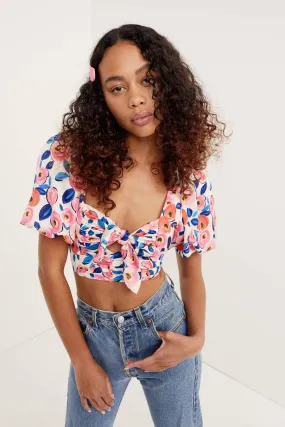 For Love & Lemons Gianna Crop Top