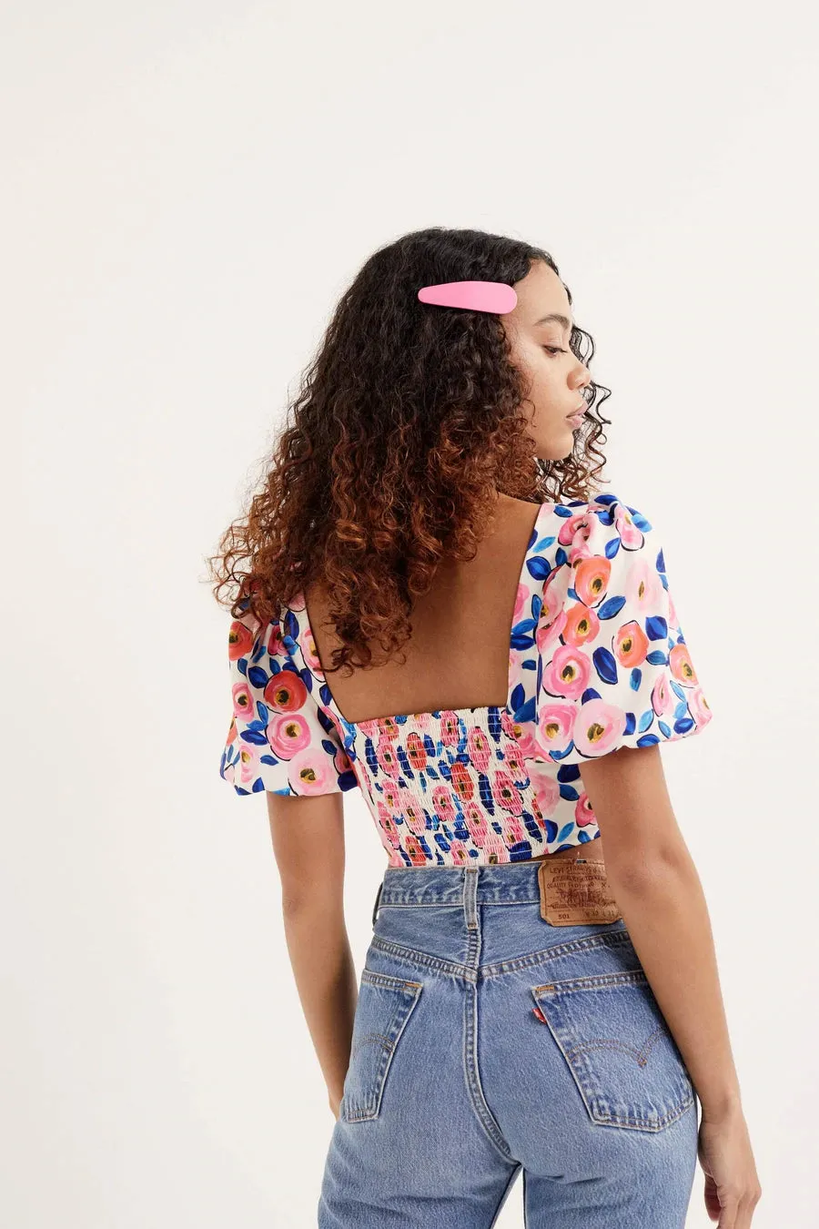 For Love & Lemons Gianna Crop Top