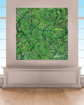 Forever Forest  (Embellished-Hand Signed by the Artist)