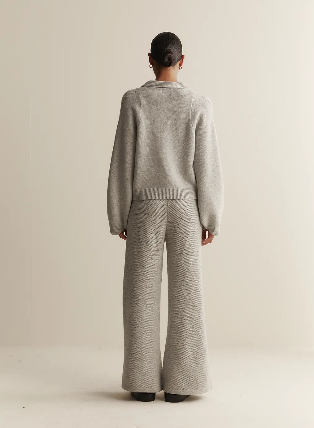 Jenny Wool Knit | Grey Marle | Restock