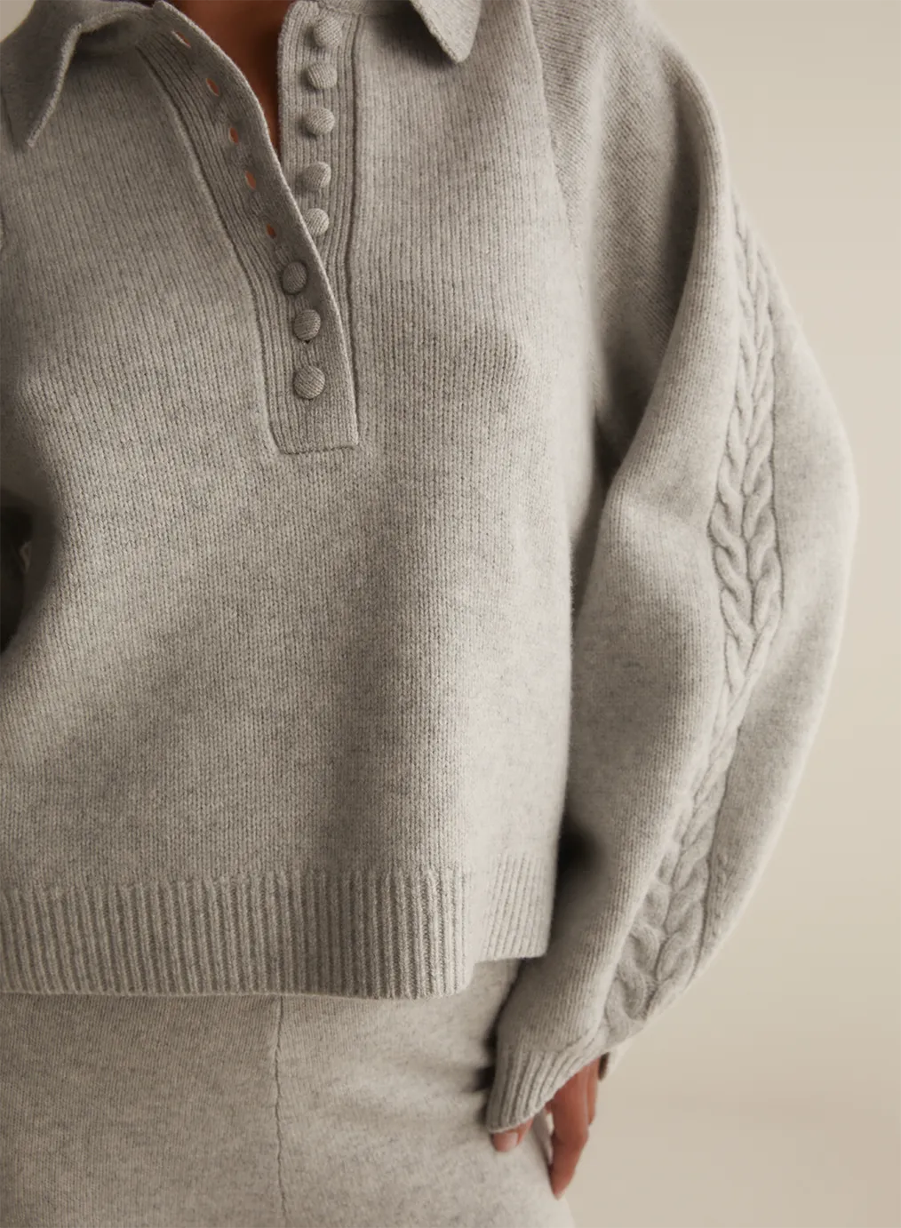Jenny Wool Knit | Grey Marle | Restock